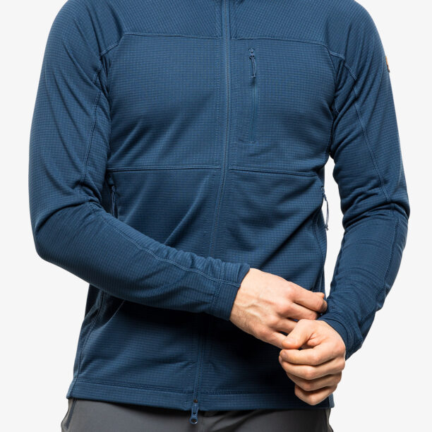 Cumpăra Hanorac descheiat Fjallraven Abisko Lite Fleece Jacket - indigo blue