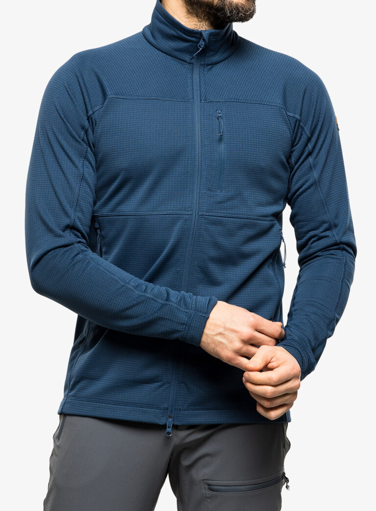 Cumpăra Hanorac descheiat Fjallraven Abisko Lite Fleece Jacket - indigo blue