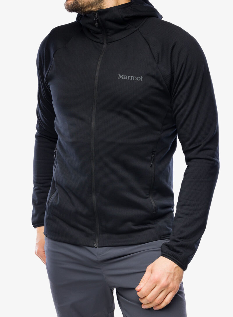 Cumpăra Hanorac descheiat Marmot Leconte Full Zip Hoody - black