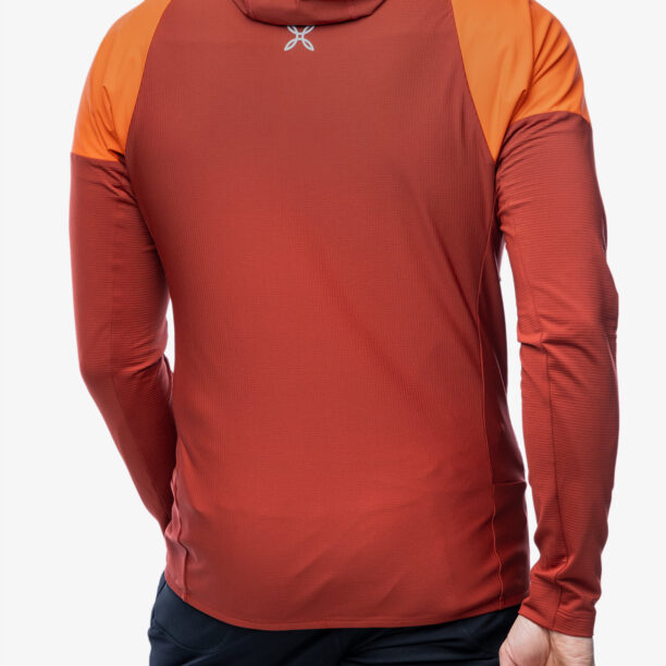 Hanorac descheiat Montura Spitze Maglia - tobacco/bright orange preţ