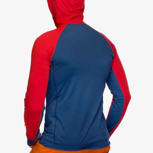 Hanorac escaladă Mountain Equipment Aiguille Hooded Top - dusk/red rock preţ