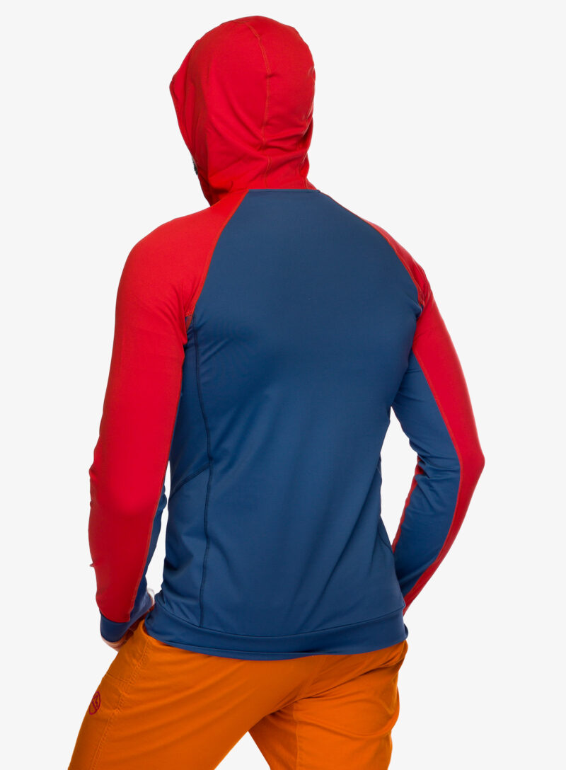 Hanorac escaladă Mountain Equipment Aiguille Hooded Top - dusk/red rock preţ