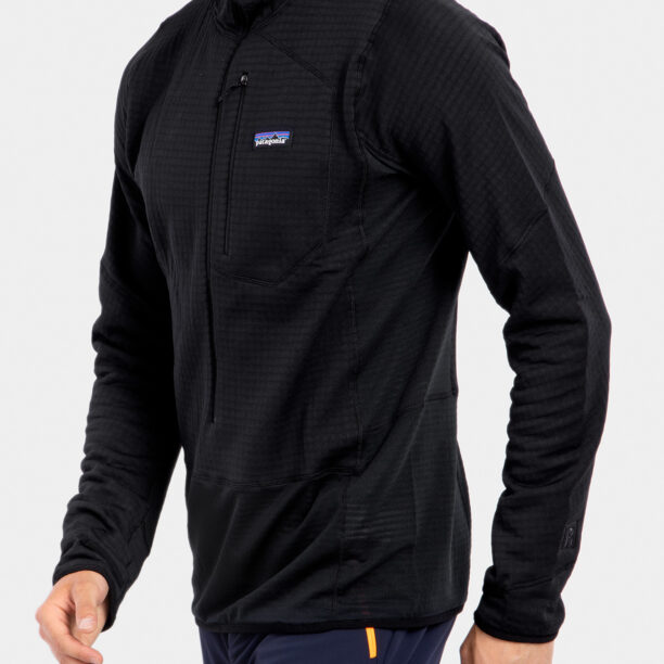 Original Hanorac escaladă Patagonia R1 Pullover Hoody - black