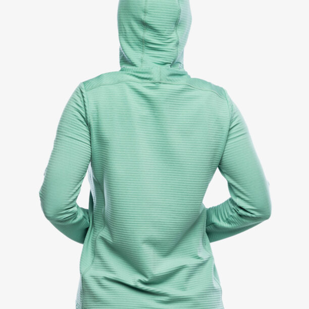 Original Hanorac escaladă femei Mountain Equipment Lumiko Hooded Jacket - lichen green/teal