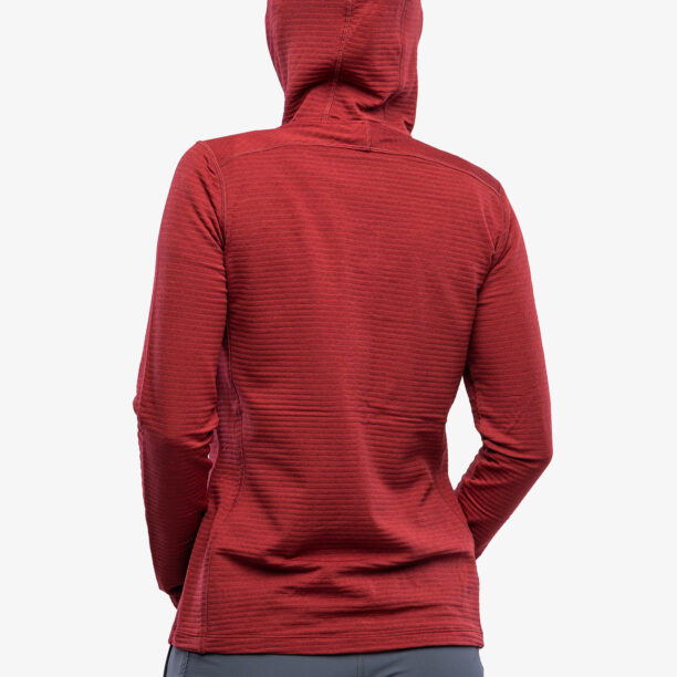 Preţ Hanorac escaladă femei Mountain Equipment Lumiko Hooded Jacket - rhubarb/capsicum