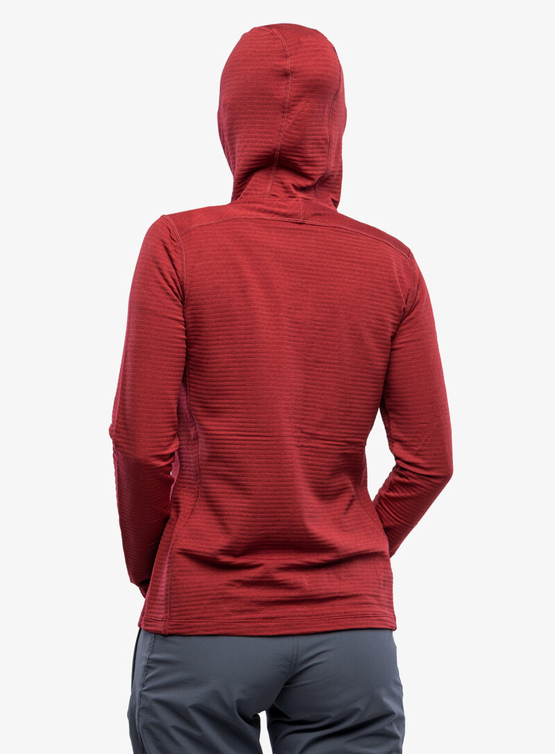 Preţ Hanorac escaladă femei Mountain Equipment Lumiko Hooded Jacket - rhubarb/capsicum