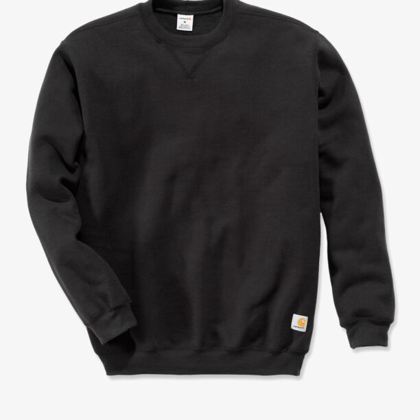 Hanorac fara gluga Carhartt Midweight Crewneck Sweatshirt - black preţ