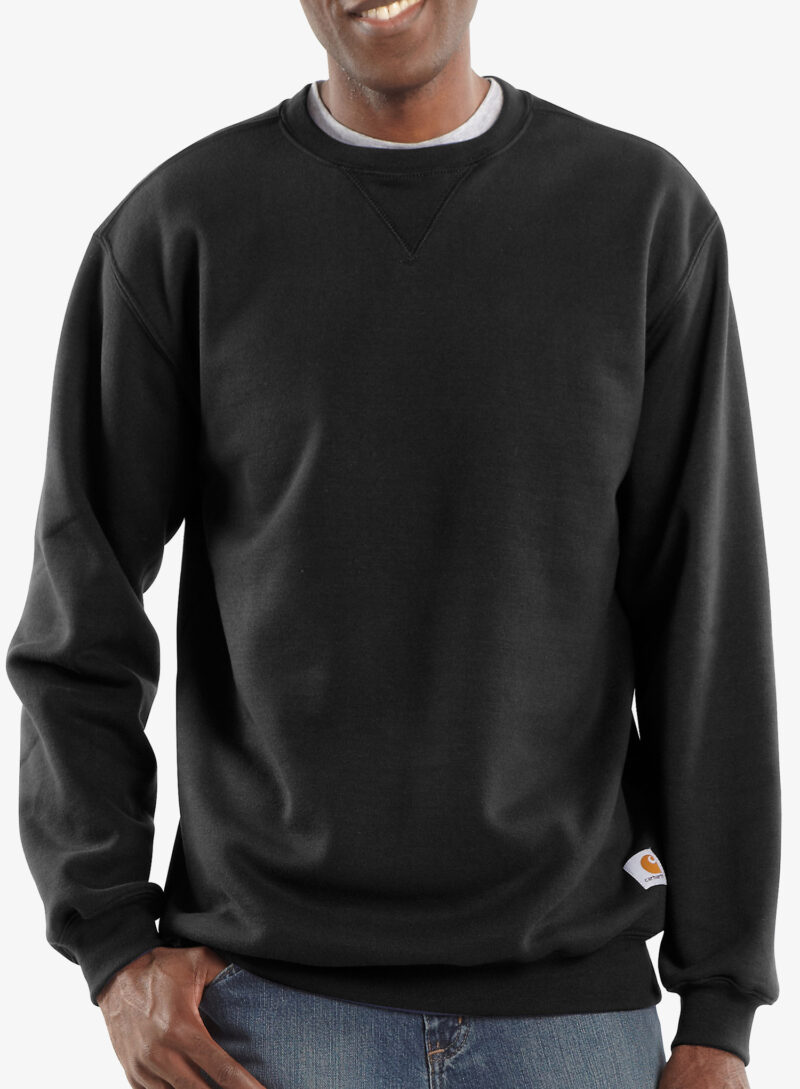 Hanorac fara gluga Carhartt Midweight Crewneck Sweatshirt - black