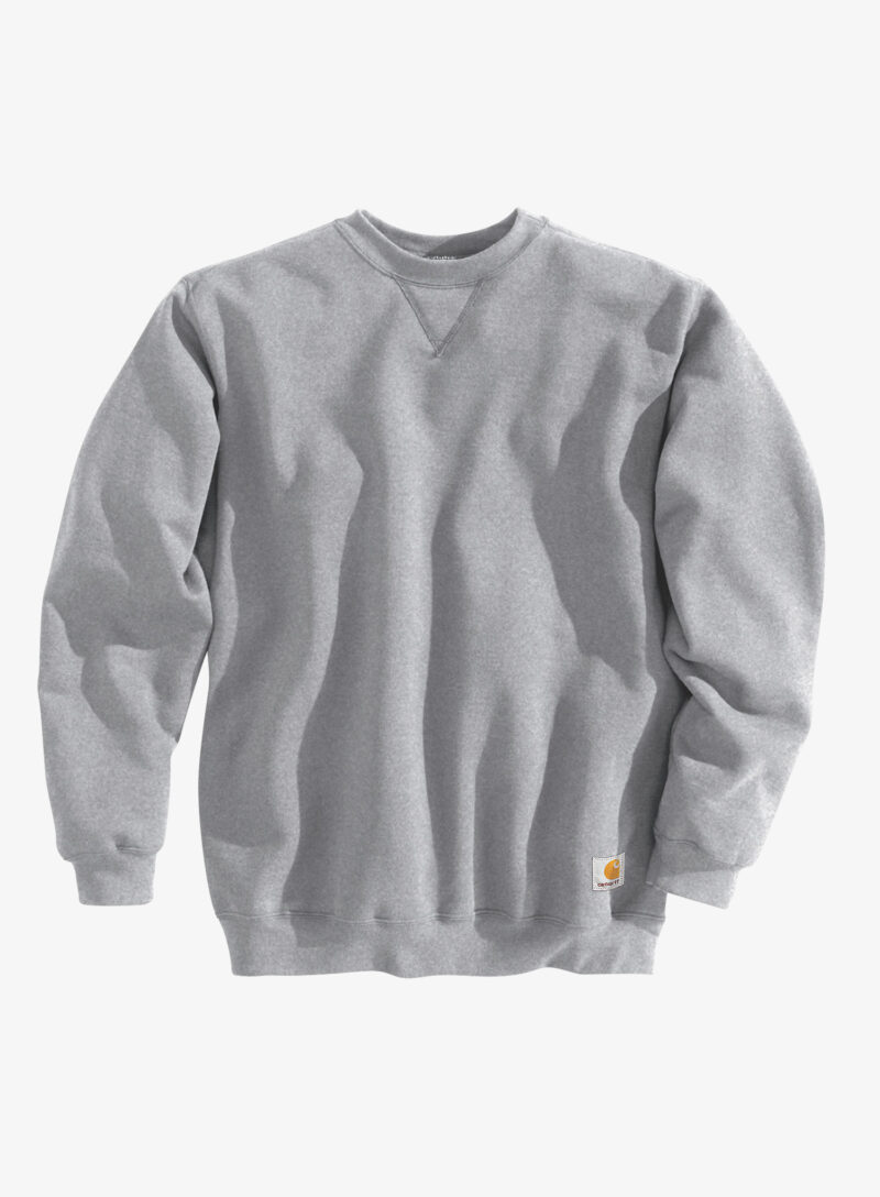 Hanorac fara gluga Carhartt Midweight Crewneck Sweatshirt - heather grey preţ