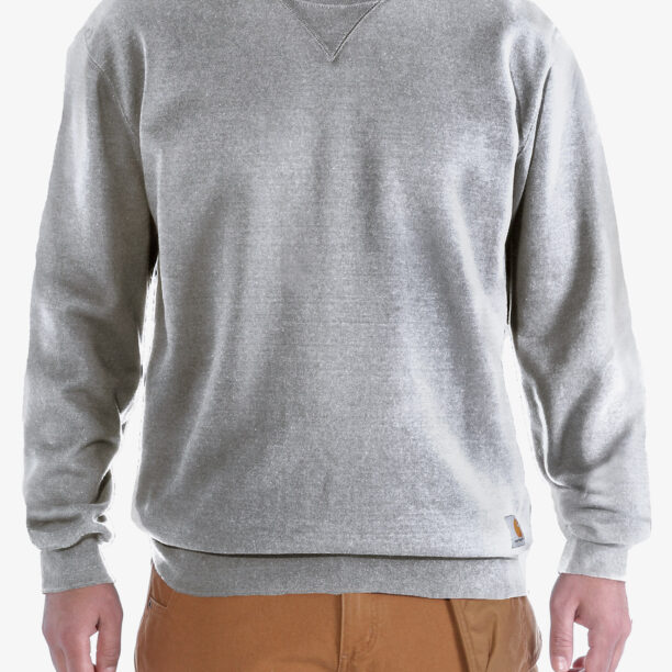 Hanorac fara gluga Carhartt Midweight Crewneck Sweatshirt - heather grey