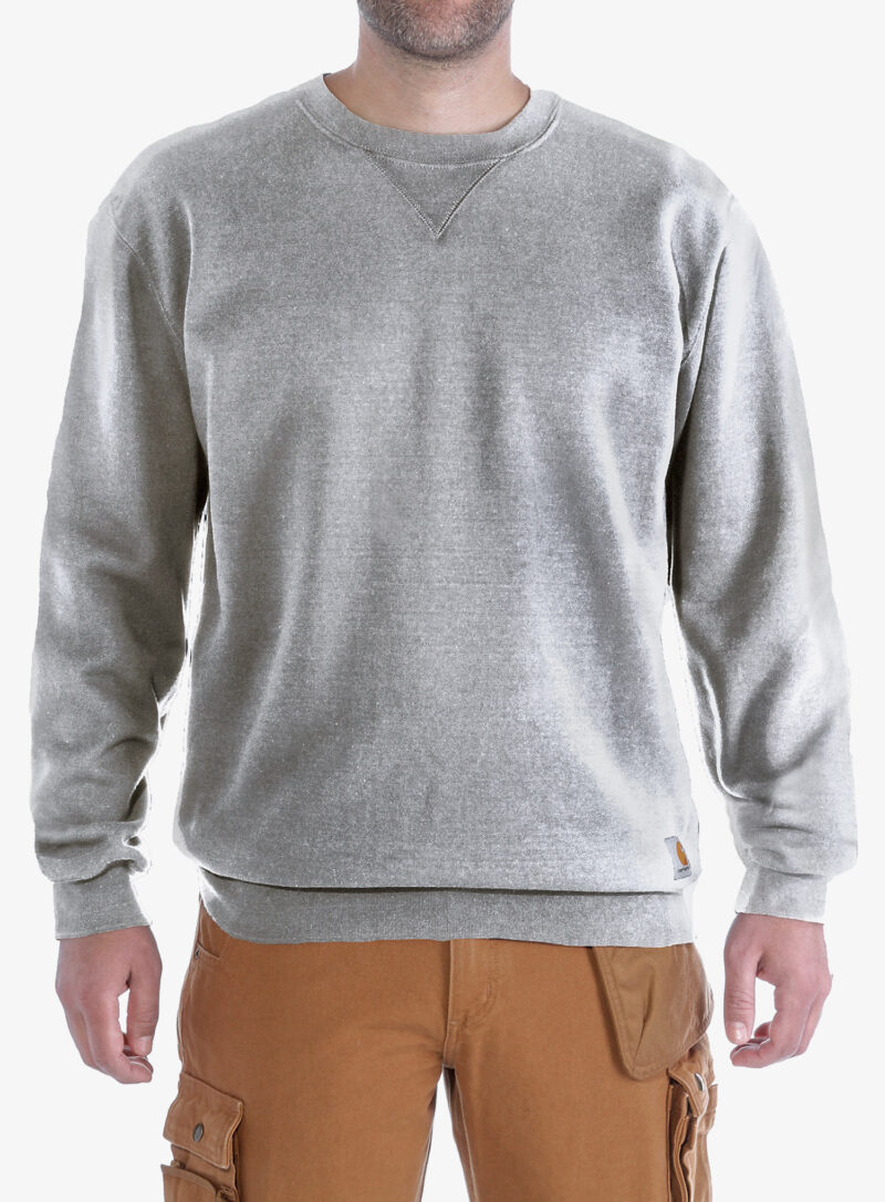 Hanorac fara gluga Carhartt Midweight Crewneck Sweatshirt - heather grey