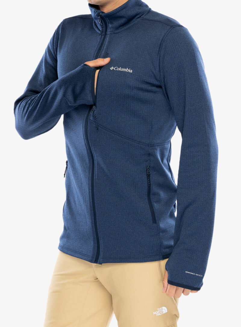 Cumpăra Hanorac fara gluga Columbia Park View Fleece Full Zip - collegiate navy heather