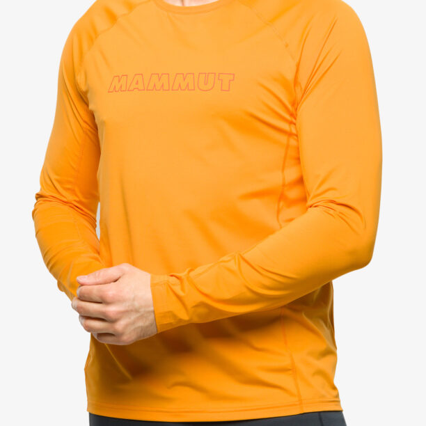 Cumpăra Hanorac fara gluga Mammut Selun FL Longsleeve Logo - tangerine