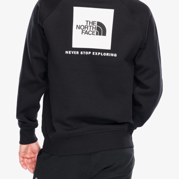 Hanorac fara gluga The North Face Raglan Redbox Crew - tnf black preţ