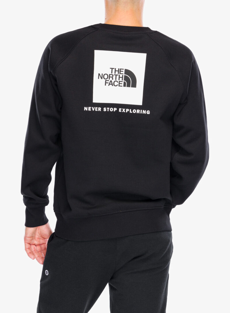 Hanorac fara gluga The North Face Raglan Redbox Crew - tnf black preţ