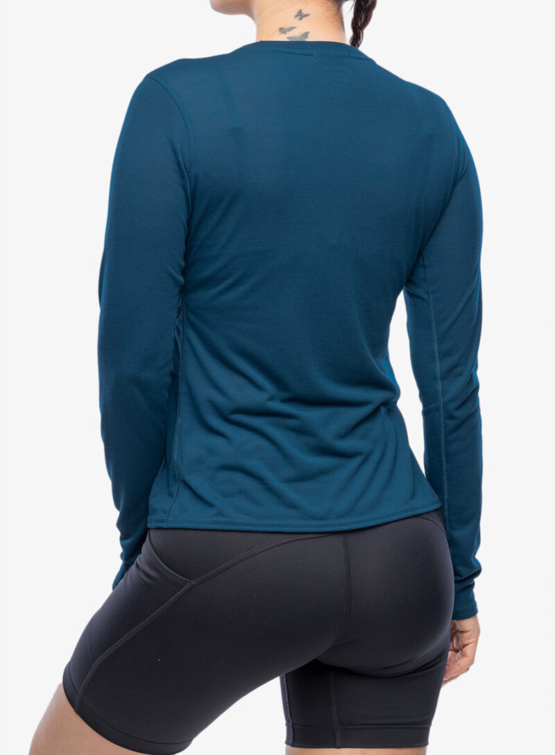 Hanorac fara gluga femei Brooks Distance Long Sleeve 3.0 - htr ocean drive preţ