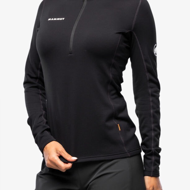 Cumpăra Hanorac fara gluga femei Mammut Aenergy ML Half Zip Pull - black