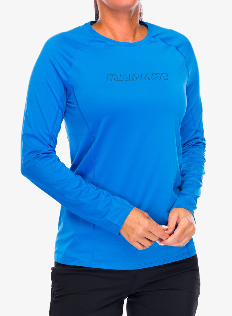 Cumpăra Hanorac fara gluga femei Mammut Selun FL Longsleeve Logo - glacier blue