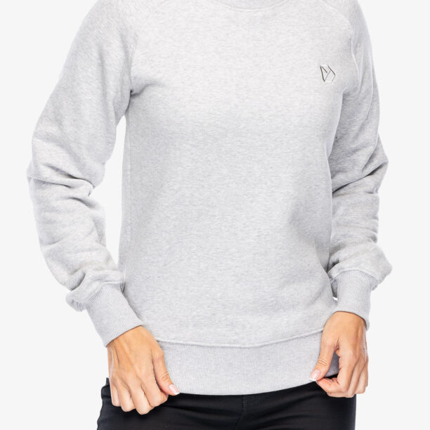 Preţ Hanorac femei Didriksons Fyn Sweater - aluminum melange