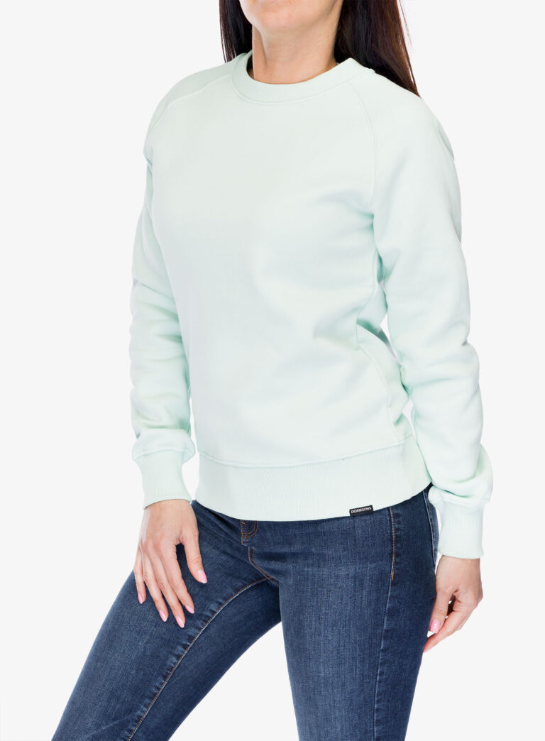 Cumpăra Hanorac femei Didriksons Fyn Sweater - pale mint