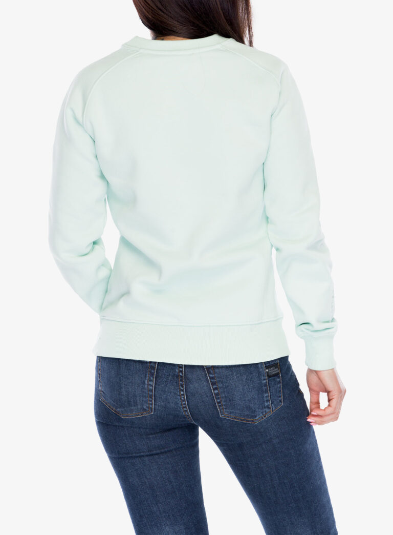 Preţ Hanorac femei Didriksons Fyn Sweater - pale mint