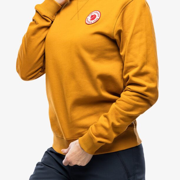 Preţ Hanorac femei Fjallraven 1960 Logo Badge Sweater W - acorn