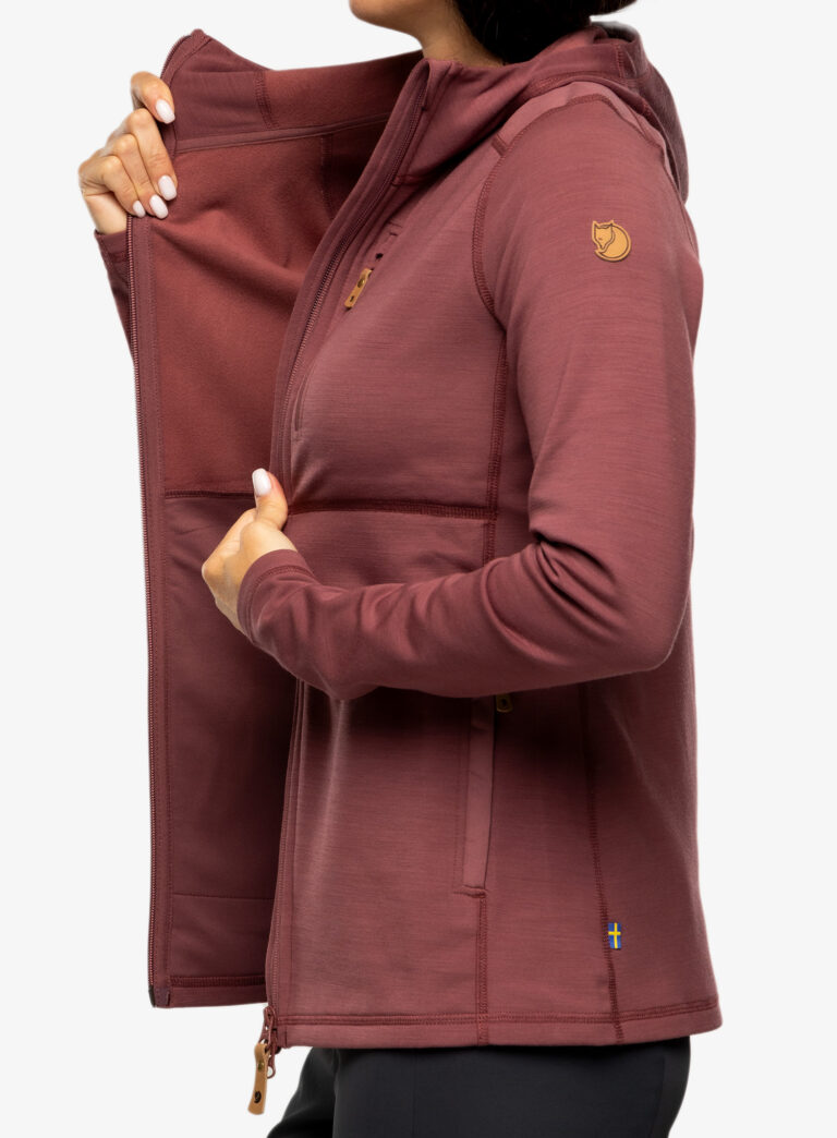 Hanorac femei Fjallraven Keb Fleece Hoodie - mesa purple - imagine 6