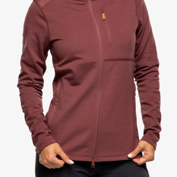 Hanorac femei Fjallraven Keb Fleece Hoodie - mesa purple