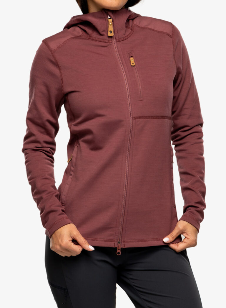 Hanorac femei Fjallraven Keb Fleece Hoodie - mesa purple