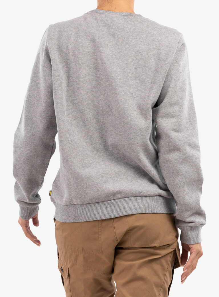 Preţ Hanorac femei Fjallraven Logo Sweater - grey melange