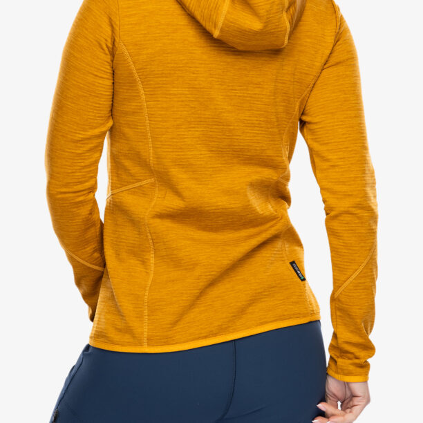 Hanorac femei Hannah Dagnys Hoody - golden yellow mel preţ