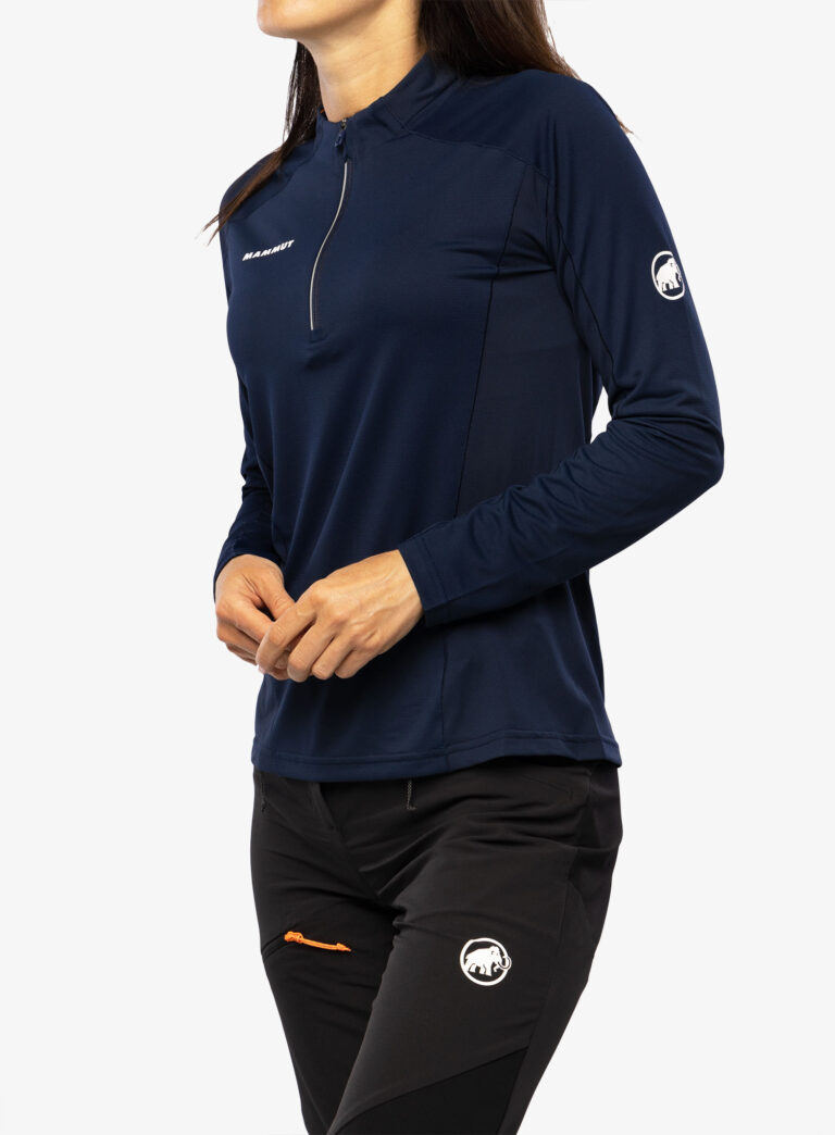 Cumpăra Hanorac femei Mammut Aenergy FL Half Zip Longsleeve - marine