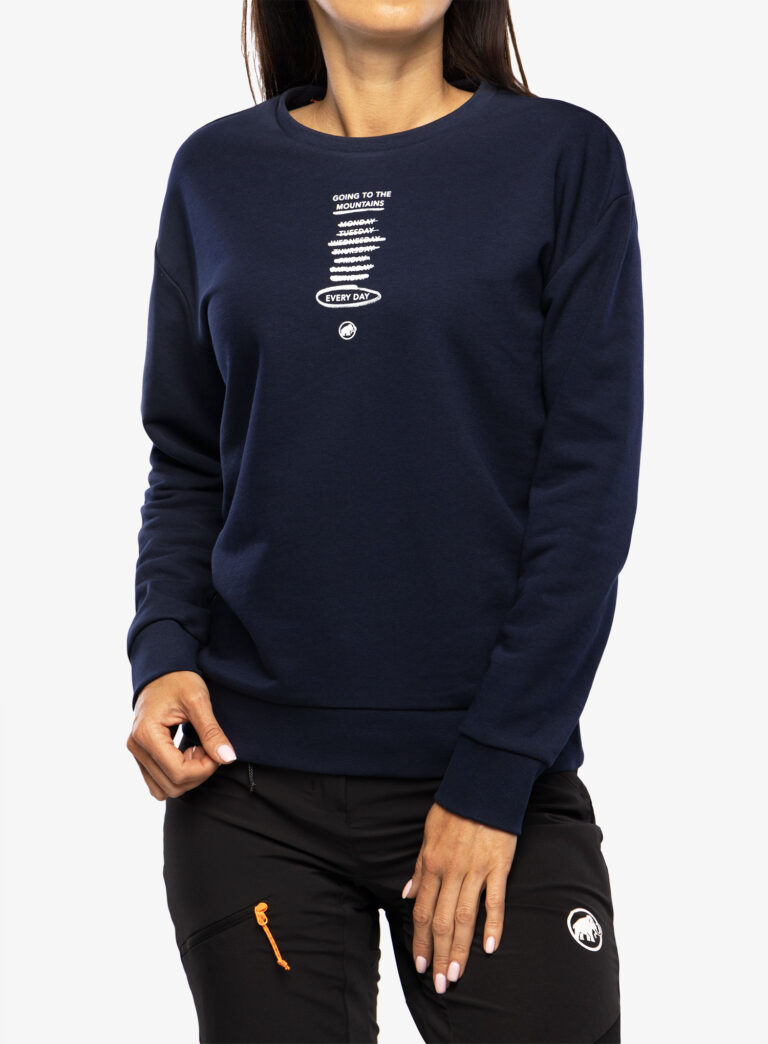 Cumpăra Hanorac femei Mammut Core ML Crew Neck Every Day - marine