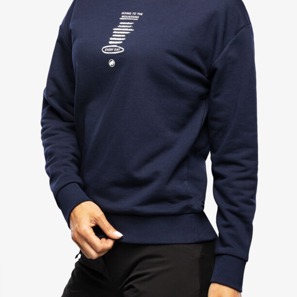 Hanorac femei Mammut Core ML Crew Neck Every Day - marine