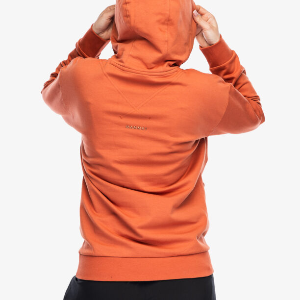 Hanorac femei Mammut ML Hoody Logo - brick preţ