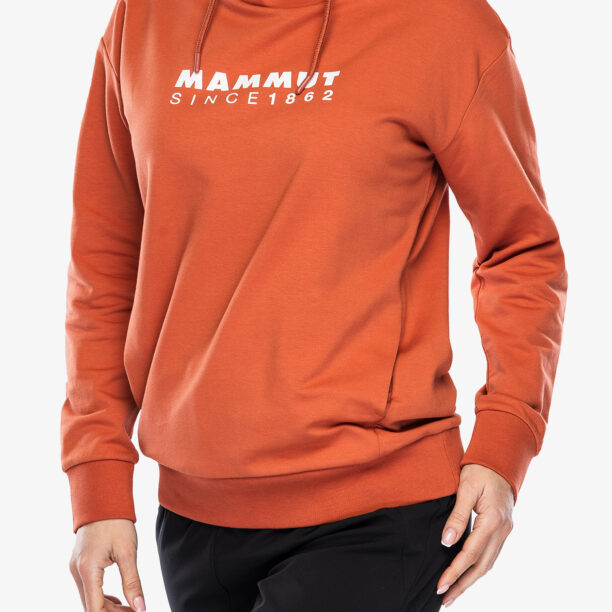 Hanorac femei Mammut ML Hoody Logo - brick