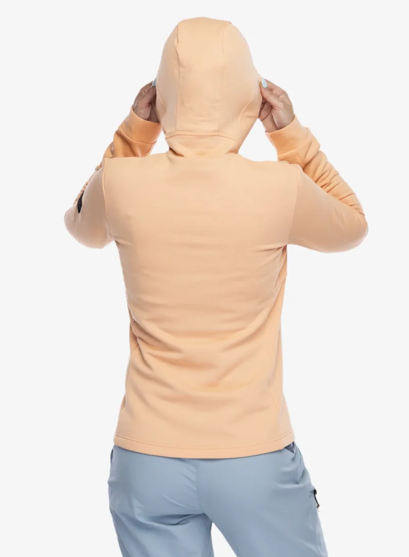 Original Hanorac femei Mons Royale Arcadia Merino Fleece Hoody - melon