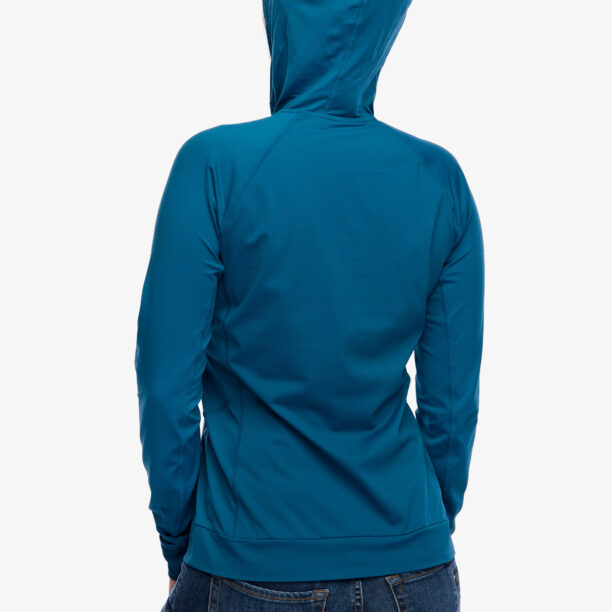 Hanorac femei Mountain Equipment Aiguille Hooded Top - majolica blue preţ