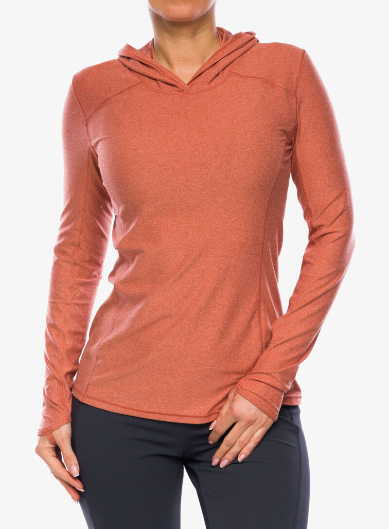 Hanorac femei Royal Robbins Amp Lite Hoodie - baked clay htr