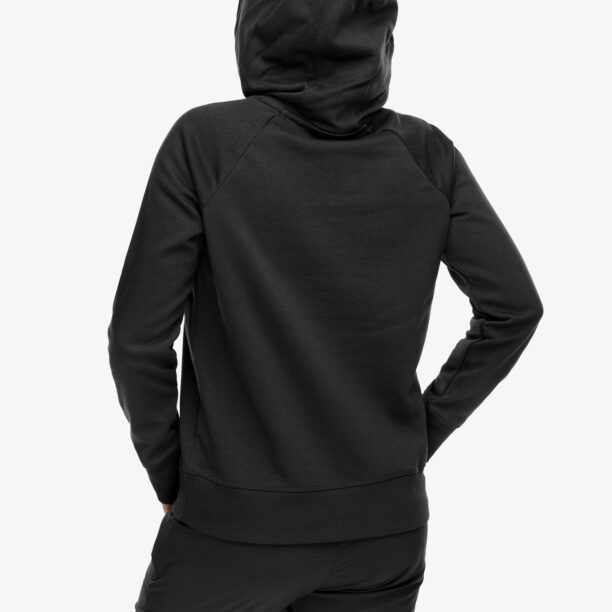 Hanorac femei Under Armour Rival Fleece Logo Hoodie - black/white/white preţ