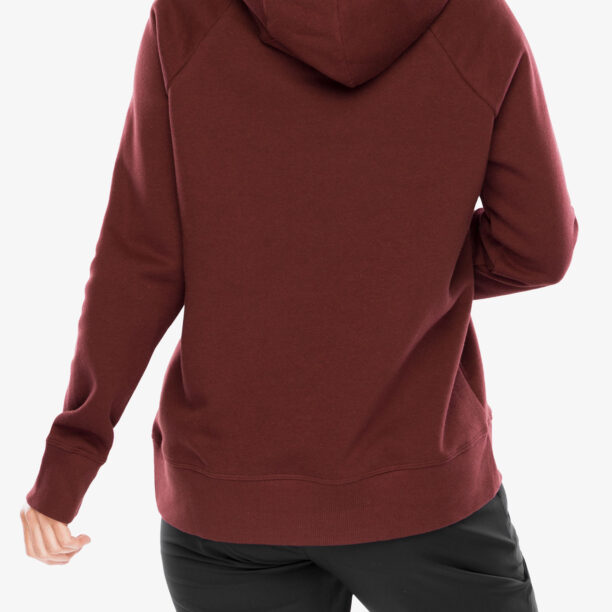 Preţ Hanorac femei Under Armour Rival Fleece Logo Hoodie - chestnut red/white