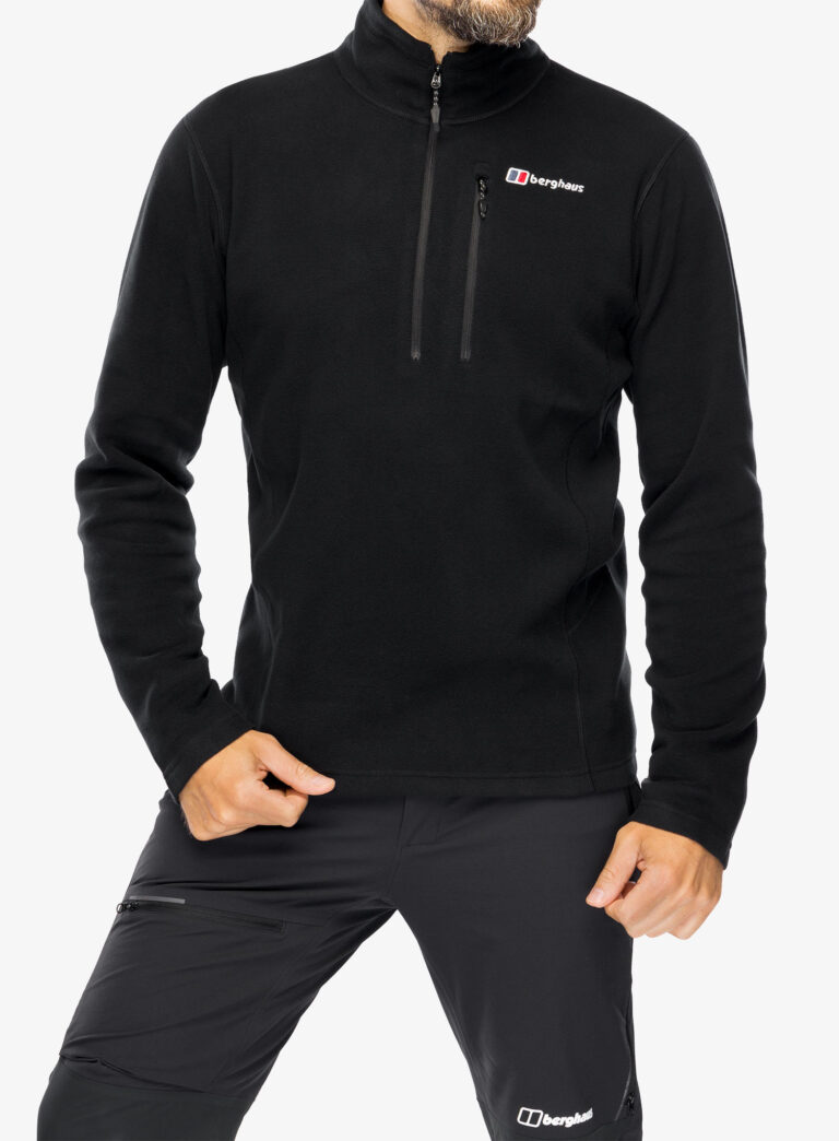 Hanorac fleece Berghaus Prism Micro PT HZ - black/black