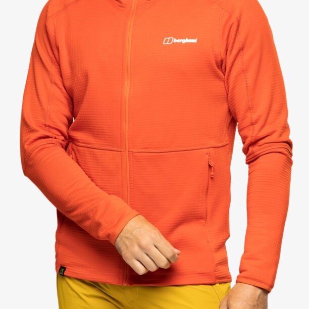 Cumpăra Hanorac fleece Berghaus Vanth Fleece Jacket HD - am orange