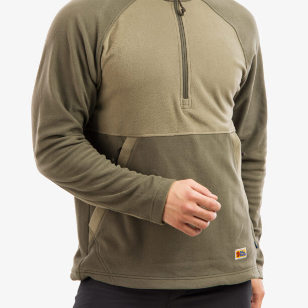 Cumpăra Hanorac fleece Fjallraven Vardag Lite Fleece  - laurel green/light olive