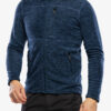 Hanorac fleece Hannah Santon II - dark denim melange