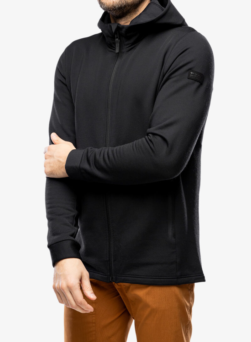 Cumpăra Hanorac fleece Mons Royale Arcadia Merino Fleece Hoody - black