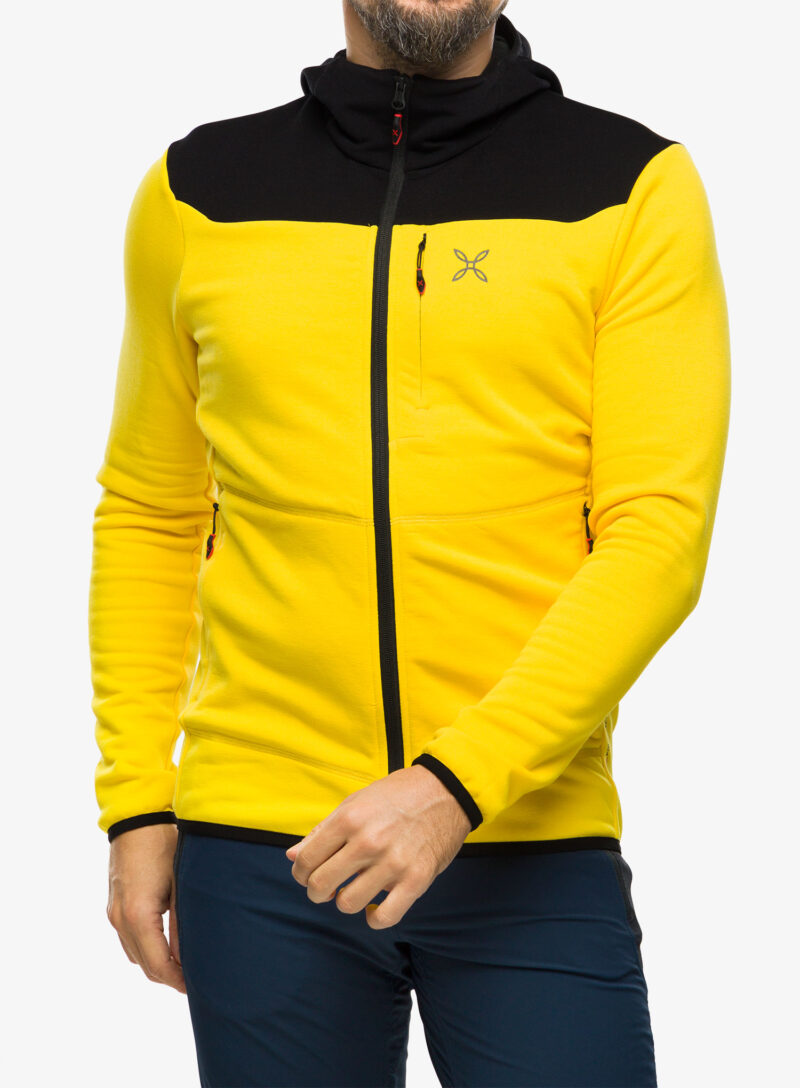 Hanorac fleece Montura Altitude Maglia - yellow