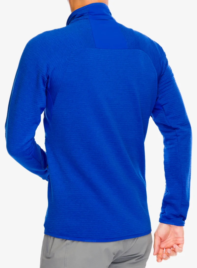 Hanorac fleece Salomon Sntial Lightwarm FZ - surf the web preţ