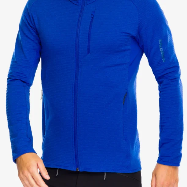 Hanorac fleece Salomon Sntial Lightwarm HD - surf the web