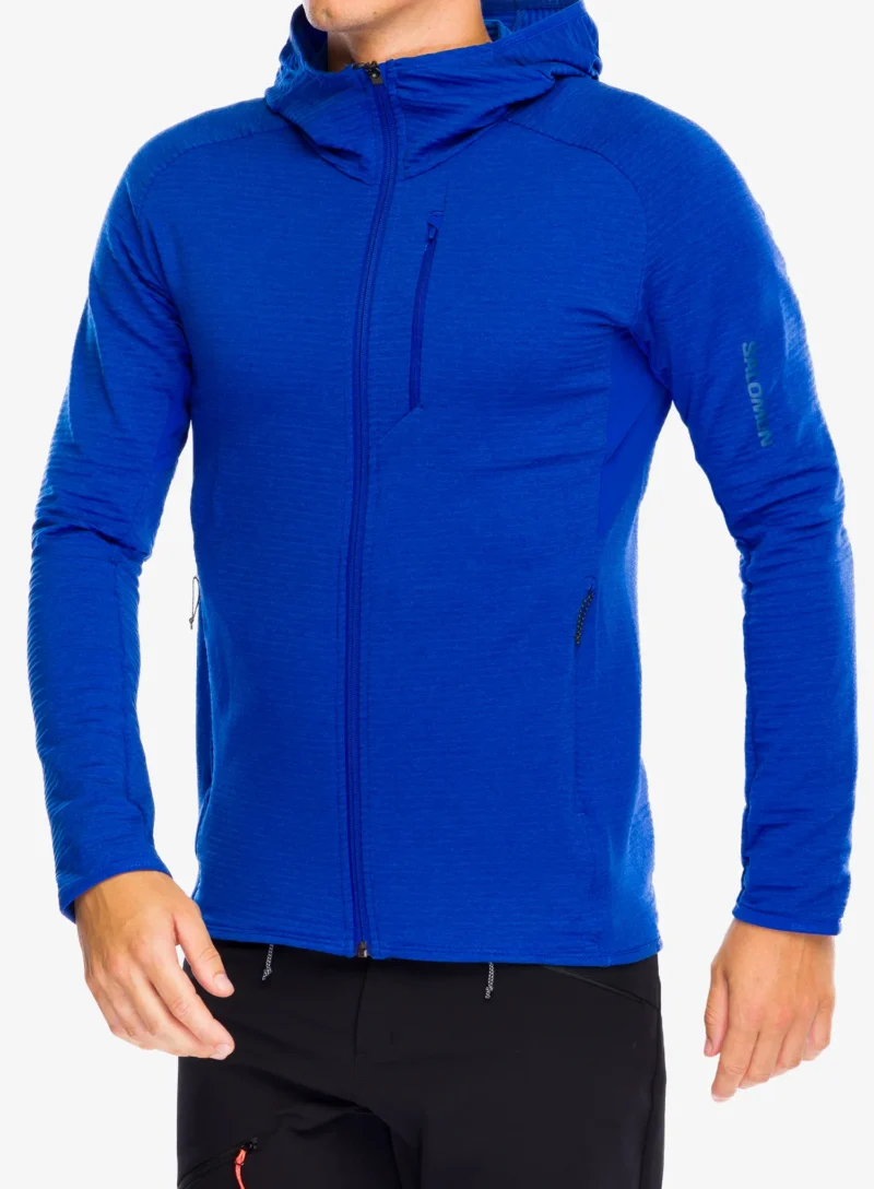 Hanorac fleece Salomon Sntial Lightwarm HD - surf the web